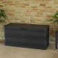 Gartenbox Schwarz 117×45×56 cm Gartenbox Schwarz 117×45×56 cm