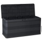 Gartenbox Schwarz 117×45×56 cm Gartenbox Schwarz 117×45×56 cm