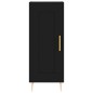Highboard Schwarz 34,5x34x180 cm Holzwerkstoff Highboard Schwarz 34,5x34x180 cm Holzwerkstoff