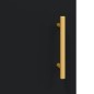 Highboard Schwarz 34,5x34x180 cm Holzwerkstoff Highboard Schwarz 34,5x34x180 cm Holzwerkstoff