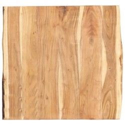 vidaXL Tischplatte Massivholz Akazie 58x(50-60)x3,8 cm 