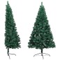 Künstlicher Halber Weihnachtsbaum mit Ständer Grün 120 cm PVC Künstlicher Halber Weihnachtsbaum mit Ständer Grün 120 cm PVC