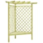 vidaXL Eckpergola mit Bank 130×130×197 cm Kiefernholz Imprägniert vidaXL Eckpergola mit Bank 130×130×197 cm Kiefernholz Imprägniert