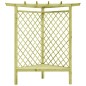 vidaXL Eckpergola mit Bank 130×130×197 cm Kiefernholz Imprägniert vidaXL Eckpergola mit Bank 130×130×197 cm Kiefernholz Imprägniert