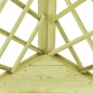 vidaXL Eckpergola mit Bank 130×130×197 cm Kiefernholz Imprägniert vidaXL Eckpergola mit Bank 130×130×197 cm Kiefernholz Imprägniert