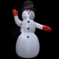 vidaXL Aufblasbarer Schneemann mit LED zu Weihnachten IP44 600 cm XXL vidaXL Aufblasbarer Schneemann mit LED zu Weihnachten IP44 600 cm XXL