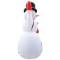 vidaXL Aufblasbarer Schneemann mit LED zu Weihnachten IP44 600 cm XXL vidaXL Aufblasbarer Schneemann mit LED zu Weihnachten IP44 600 cm XXL
