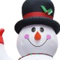 vidaXL Aufblasbarer Schneemann mit LED zu Weihnachten IP44 600 cm XXL vidaXL Aufblasbarer Schneemann mit LED zu Weihnachten IP44 600 cm XXL