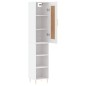 Highboard Weiß 34,5x34x180 cm Holzwerkstoff Highboard Weiß 34,5x34x180 cm Holzwerkstoff