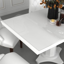 Tischfolie Transparent 180x90 cm 1,6 mm PVC