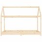 Kinder-Bettgestell Massivholz Kiefer 70 x 140 cm Kinder-Bettgestell Massivholz Kiefer 70 x 140 cm