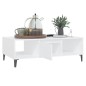 vidaXL Couchtisch Weiß 103,5x60x35 cm Holzwerkstoff vidaXL Couchtisch Weiß 103,5x60x35 cm Holzwerkstoff