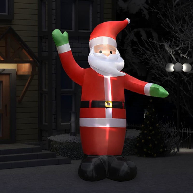 LED Weihnachtsmann Aufblasbar mit LEDs Weihnachtsdeko IP44 3 m LED Weihnachtsmann Aufblasbar mit LEDs Weihnachtsdeko IP44 3 m