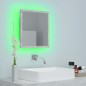 LED-Badspiegel Betongrau 40x8,5x37 cm Acryl LED-Badspiegel Betongrau 40x8,5x37 cm Acryl