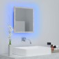 LED-Badspiegel Betongrau 40x8,5x37 cm Acryl LED-Badspiegel Betongrau 40x8,5x37 cm Acryl
