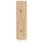Highboard Sonoma-Eiche 34,5x34x180 cm Holzwerkstoff Highboard Sonoma-Eiche 34,5x34x180 cm Holzwerkstoff