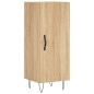 Highboard Sonoma-Eiche 34,5x34x180 cm Holzwerkstoff Highboard Sonoma-Eiche 34,5x34x180 cm Holzwerkstoff