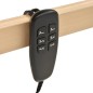 vidaXL Lattenrost Elektrisch mit 42 Latten 7 Zonen 90x200 cm vidaXL Lattenrost Elektrisch mit 42 Latten 7 Zonen 90x200 cm