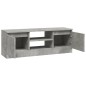 vidaXL TV-Schrank mit Tür Betongrau 102x30x36 cm vidaXL TV-Schrank mit Tür Betongrau 102x30x36 cm