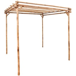 vidaXL Pergola Bambus 170×170×220 cm 