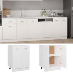 Unterschrank Weiß 60x46x81,5 cm Holzwerkstoff