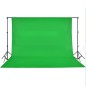 vidaXL Fotohintergrund Baumwolle Grün 500 x 300 cm Chroma-Key vidaXL Fotohintergrund Baumwolle Grün 500 x 300 cm Chroma-Key