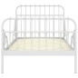 Ausziehbett Weiß Metall 80x130/200 cm Ausziehbett Weiß Metall 80x130/200 cm