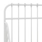 Ausziehbett Weiß Metall 80x130/200 cm Ausziehbett Weiß Metall 80x130/200 cm
