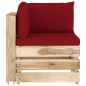vidaXL 8-tlg. Garten-Lounge-Set mit Kissen Grün Imprägniertes Holz vidaXL 8-tlg. Garten-Lounge-Set mit Kissen Grün Imprägniertes Holz