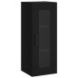vidaXL Highboard Schwarz 34,5x34x180 cm Holzwerkstoff vidaXL Highboard Schwarz 34,5x34x180 cm Holzwerkstoff