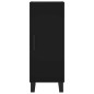 vidaXL Highboard Schwarz 34,5x34x180 cm Holzwerkstoff vidaXL Highboard Schwarz 34,5x34x180 cm Holzwerkstoff