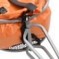 Gepäck-Fahrradanhänger mit Tasche Orange und Schwarz Gepäck-Fahrradanhänger mit Tasche Orange und Schwarz