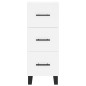 Highboard Weiß 34,5x34x180 cm Holzwerkstoff Highboard Weiß 34,5x34x180 cm Holzwerkstoff