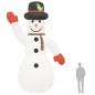 Aufblasbarer Schneemann mit LEDs 620 cm Aufblasbarer Schneemann mit LEDs 620 cm