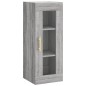 vidaXL Highboard Grau Sonoma 34,5x34x180 cm Holzwerkstoff vidaXL Highboard Grau Sonoma 34,5x34x180 cm Holzwerkstoff