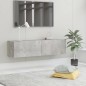 TV-Schrank Betongrau 120x30x30 cm Holzwerkstoff TV-Schrank Betongrau 120x30x30 cm Holzwerkstoff