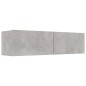 TV-Schrank Betongrau 120x30x30 cm Holzwerkstoff TV-Schrank Betongrau 120x30x30 cm Holzwerkstoff