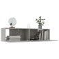 TV-Schrank Betongrau 120x30x30 cm Holzwerkstoff TV-Schrank Betongrau 120x30x30 cm Holzwerkstoff