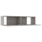 TV-Schrank Betongrau 120x30x30 cm Holzwerkstoff TV-Schrank Betongrau 120x30x30 cm Holzwerkstoff
