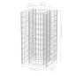 vidaXL Gabionen-Hochbeet Stahl 50×50×100 cm vidaXL Gabionen-Hochbeet Stahl 50×50×100 cm