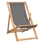 Strandstuhl Klappbar Massivholz Teak Grau Strandstuhl Klappbar Massivholz Teak Grau