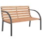 Gartenbank 120 cm Holz und Eisen Gartenbank 120 cm Holz und Eisen