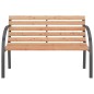 Gartenbank 120 cm Holz und Eisen Gartenbank 120 cm Holz und Eisen