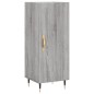 Highboard Grau Sonoma 34,5x34x180 cm Holzwerkstoff Highboard Grau Sonoma 34,5x34x180 cm Holzwerkstoff