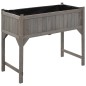 Hochbeet mit Gewächshaus 110x54x120 cm Massivholz Tanne Hochbeet mit Gewächshaus 110x54x120 cm Massivholz Tanne