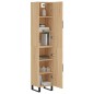 Highboard Sonoma-Eiche 34,5x34x180 cm Holzwerkstoff Highboard Sonoma-Eiche 34,5x34x180 cm Holzwerkstoff