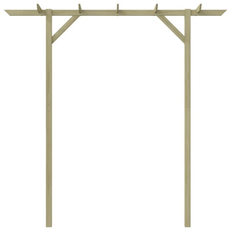 Gartenpergola 200x40x205 cm Holz