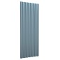 Dachpaneele 12 Stk. Pulverbeschichteter Stahl Grau 100x36 cm Dachpaneele 12 Stk. Pulverbeschichteter Stahl Grau 100x36 cm