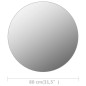 Rahmenloser Spiegel Rund 80 cm Glas Rahmenloser Spiegel Rund 80 cm Glas