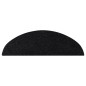Stufenmatten Selbstklebend 15 Stk. 56x17x3 cm Schwarz Stufenmatten Selbstklebend 15 Stk. 56x17x3 cm Schwarz